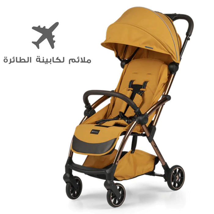 Influencer Air Golden Mustrad Stroller