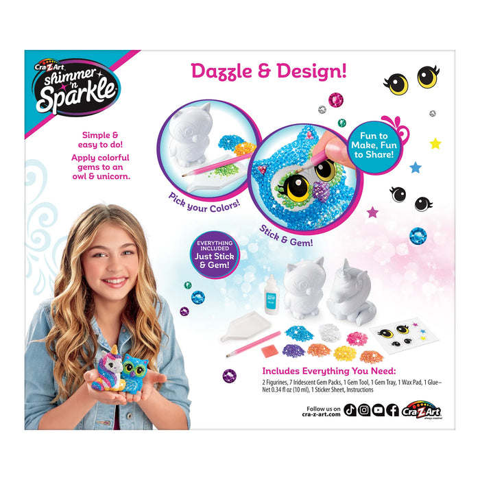 Shimmer 'n Sparkle  3D Crystal Gem Creations