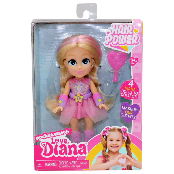 LOVE DIANA DOLL HAIRPOWER S3 6IN