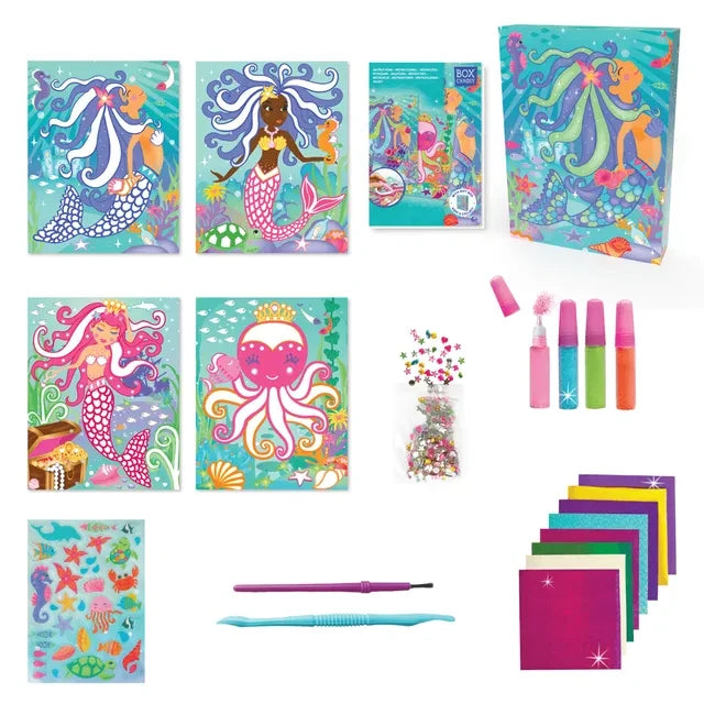 BOX CANDIY - Mermaids Sand and Foil Art Set
