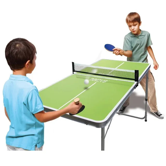 Table Tennis Table With Balls And Paddles Play Set