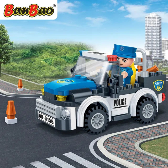 BANBAO POLICE SERIES 100PCS 7017