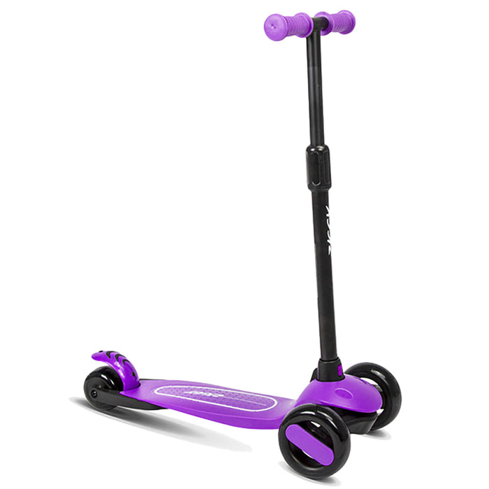 Ziggy 3-Wheel Tilt Scooter wLED light - Purple