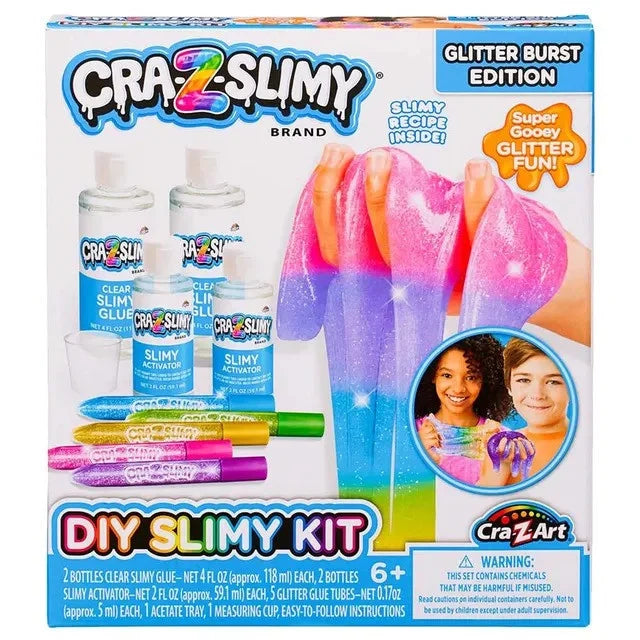 Cra-Z-Slimy Glitter Burst Diy Slimy
