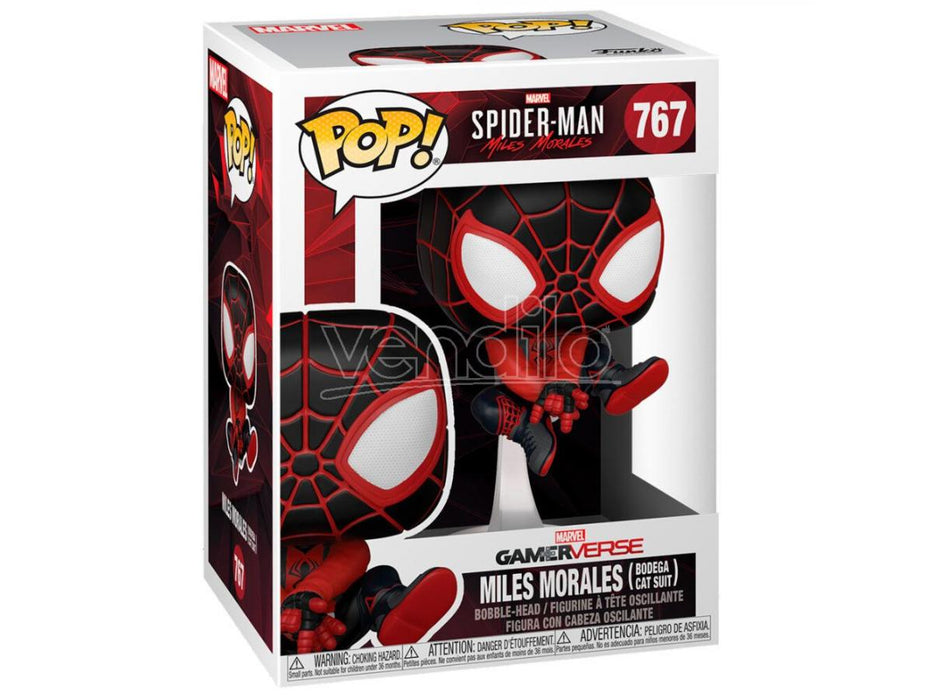 Pop! Marvel Miles Morales in Bodega Cat Suit