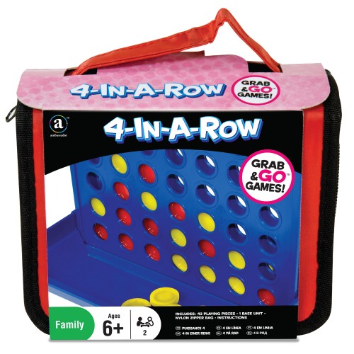 Grab & Go Games! - Travel 4-in-a-Row Game