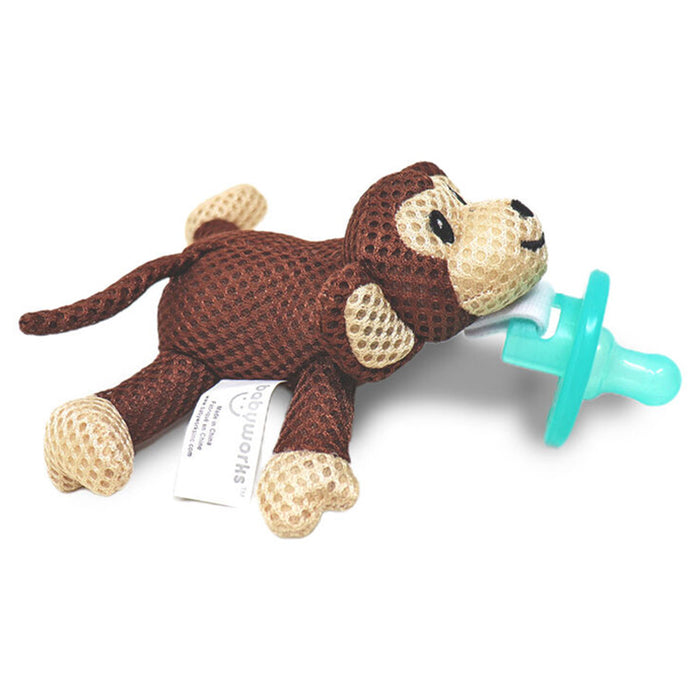 Babyworks - Pacifier Friend W Pacifier - Moe Monkey