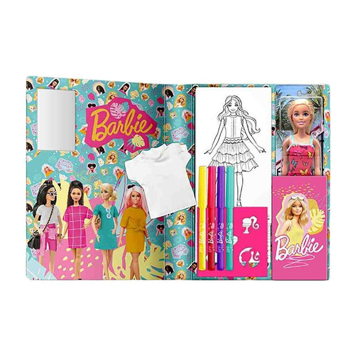 BARBIE STENCIL & STYLE WITH DOLL