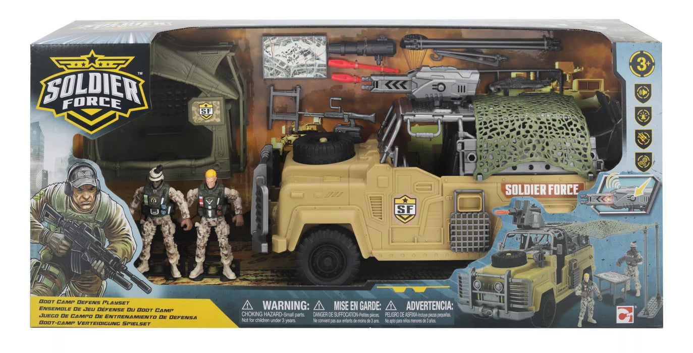 SOLDIER FORCE BOOT CAMP DEFENS PLAYSET