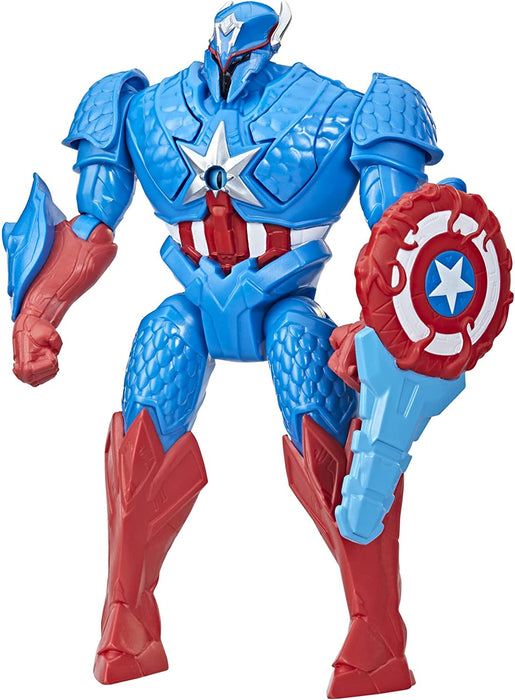 Marvel Avengers Mech Strike Monster Hunters Hunter Suit Captain America Toy