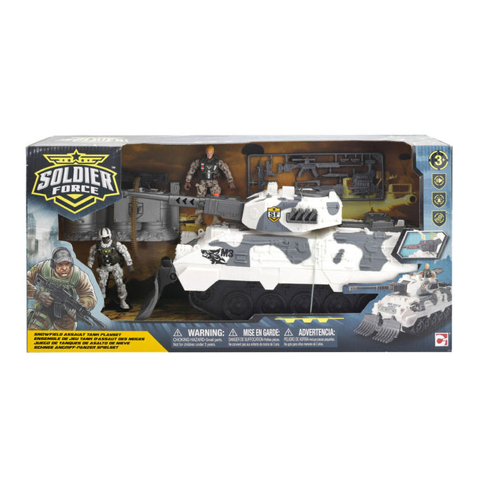 SOLDIER FORCE SNOWFIELD ASSAULT TANK PLAYSET