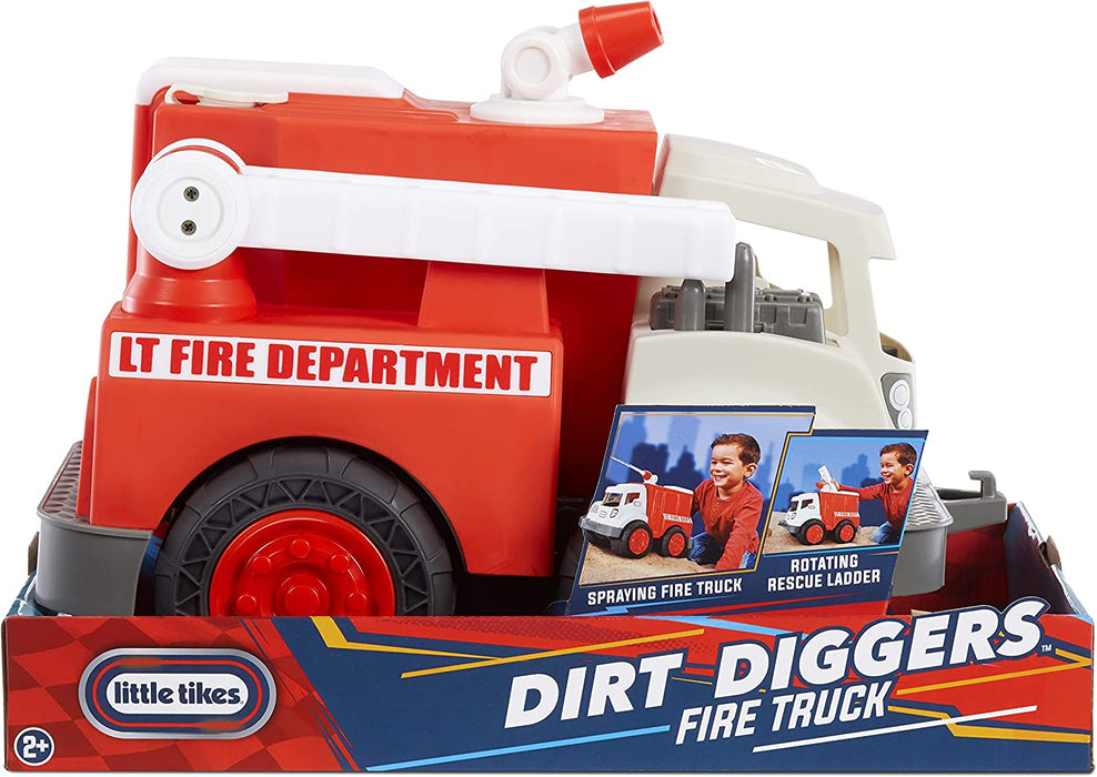 Little Tikes Dirt Digger Real Working Truck- Fire Truck