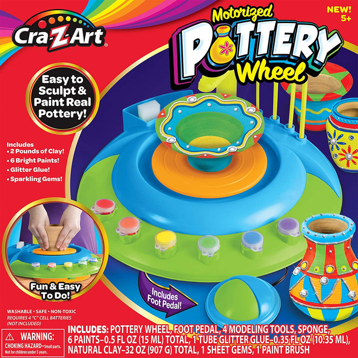 CraZArt Motorized Pottery Wheel