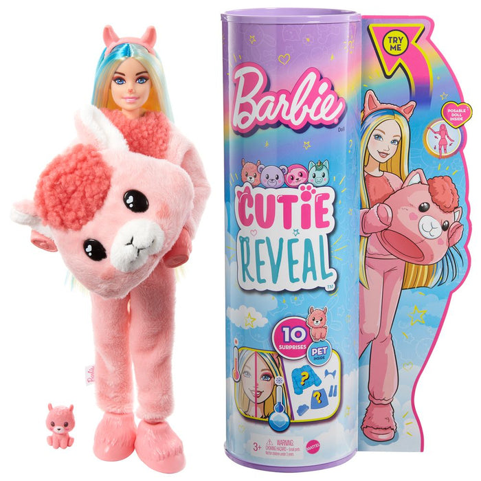 Barbie - Cutie Reveal Dreamland Fantasy Series Doll - Lama