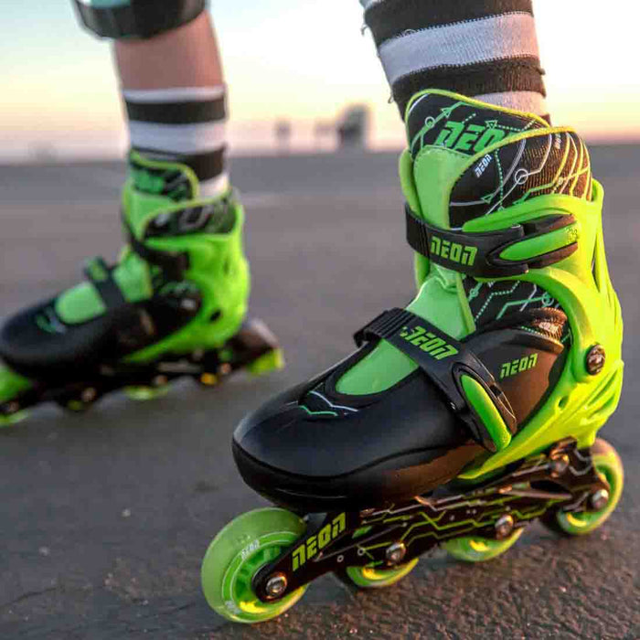 Neon Combo Skates Size 3-6 - G