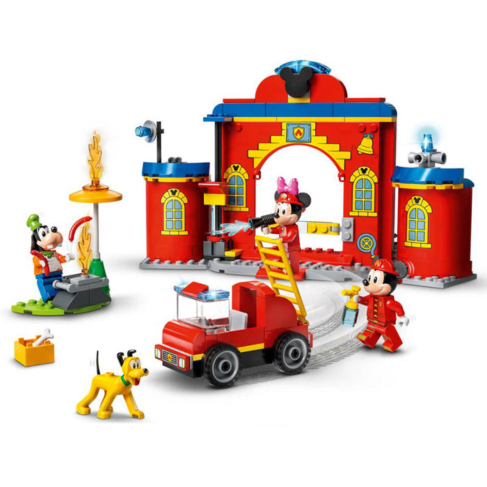 10776 Mickey & Friends Fire Truck & Station