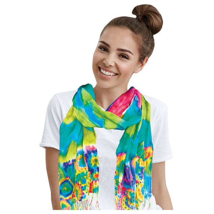 Tie-Dye Fashion Time - Cool Scarf