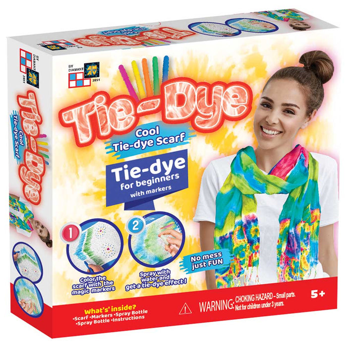 Tie-Dye Fashion Time - Cool Scarf